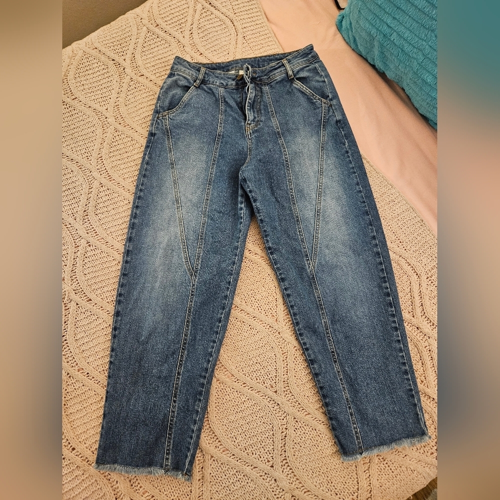 Wrap London Jeans‎ Raw Hem Baloon